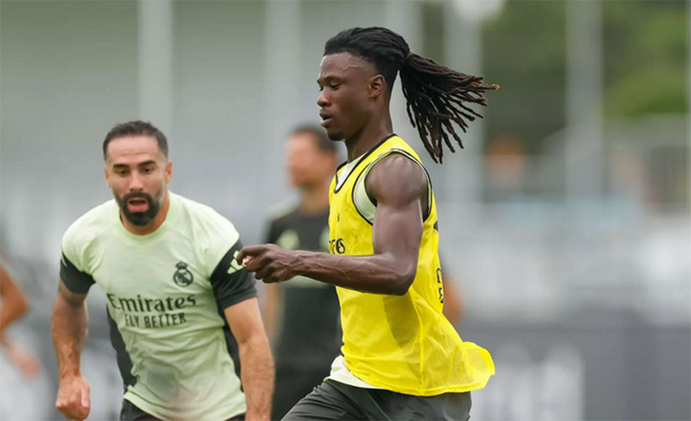Abschlusstraining vor BVB: Camavinga fit genug für