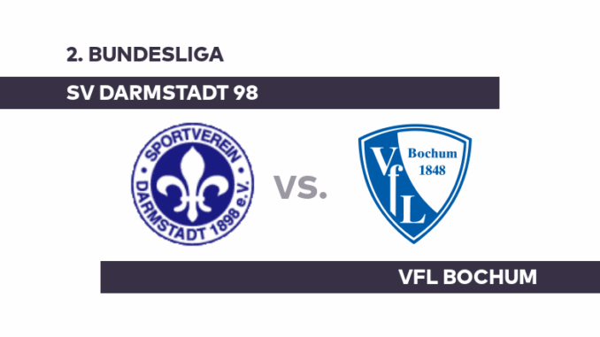 SV Darmstadt 98 - VfL Bochum: SV Darmstadt 98 startet