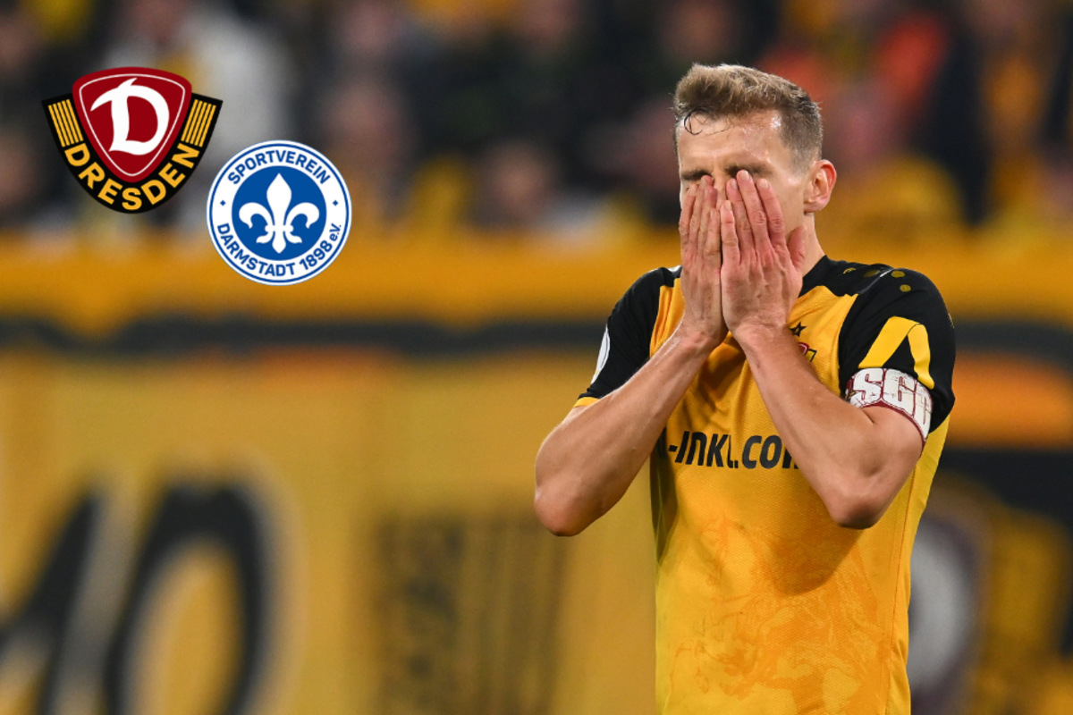 Dynamo Dresden gegen SV Darmstadt 98