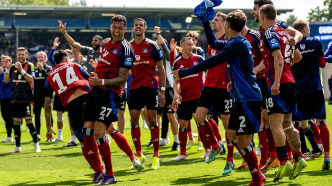 „Haben ein Finale!“ Aufstieg nah wie nie: HSV feiert „Haben ein Finale!“ Aufstieg nah wie nie: HSV feiert