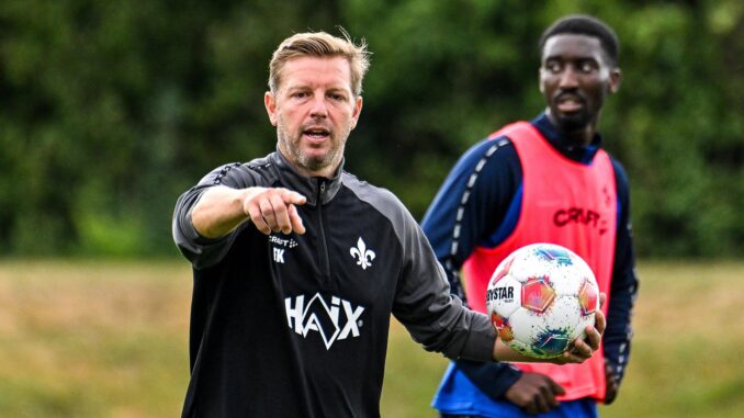 Lilien-Trainer Florian Kohfeldt schätzt Reibung und Lilien-Trainer Florian Kohfeldt schätzt Reibung und