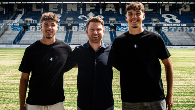 Darmstadt 98 gibt Tim Arnold und Max Pfister Profiverträge Darmstadt 98 gibt Tim Arnold und Max Pfister Profiverträge