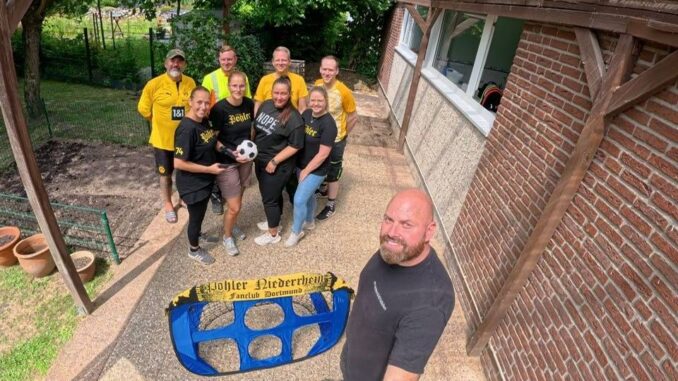 BVB-Fanclub hilft im St. Johannes Kindergarten BVB-Fanclub hilft im St. Johannes Kindergarten