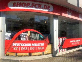 Fanshop am Elf-Freunde-Kreisel wird wieder geöffnet