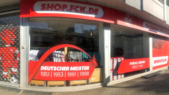 Fanshop am Elf-Freunde-Kreisel wird wieder geöffnet
