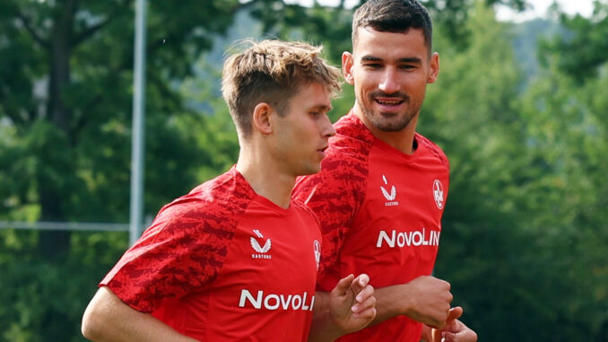 Ivan Prtajin ist zurück im Mannschaftstraining Ivan Prtajin ist zurück im Mannschaftstraining