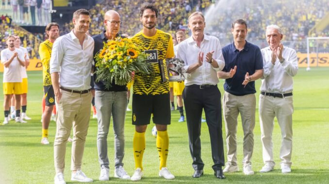 Bei der Saisoneröffnung: Hummels trägt noch einmal das