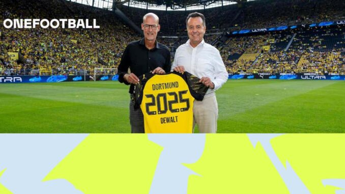 DEWALT ist offizieller Partner von Borussia Dortmund