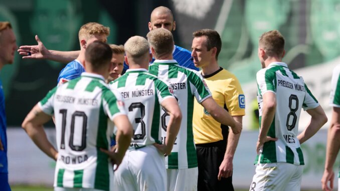 2. Bundesliga - Münster in höchster Not: Remis gegen