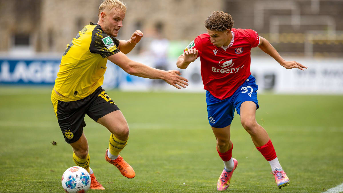 Mit Video: Hünings Kopfballstärke reicht dem BVB II nicht