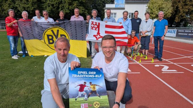 BVB-Traditionself spielt zur Stadion-Eröffnung in Soest BVB-Traditionself spielt zur Stadion-Eröffnung in Soest