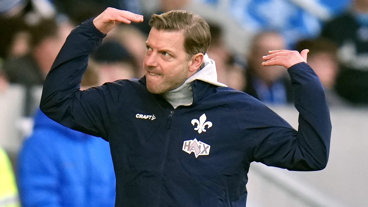 Der SV Darmstadt 98 traf auf den FC Schalke 04. Hier im
