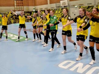 BVB-Handballerinnen: Viel Borussia-Prominenz und Fan-Party