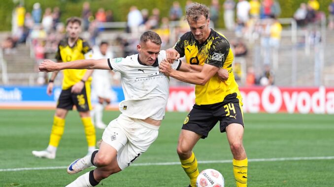 Borussia Mönchengladbach: Jan Urbich ballert auch den BVB Borussia Mönchengladbach: Jan Urbich ballert auch den BVB