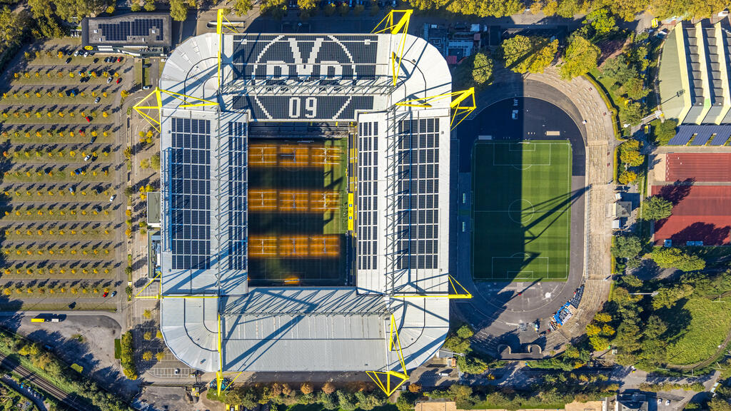 Warum das BVB-Logo auf dem Stadion verschwunden ist