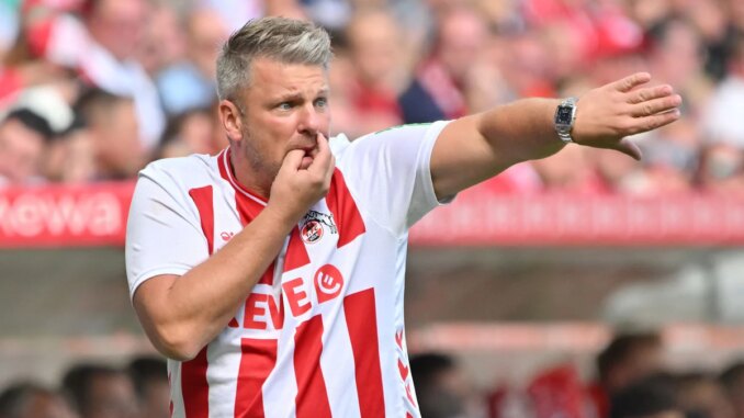 Fußball-Bundesliga - Kölns Trainer Kwasniok will wieder im Fußball-Bundesliga - Kölns Trainer Kwasniok will wieder im