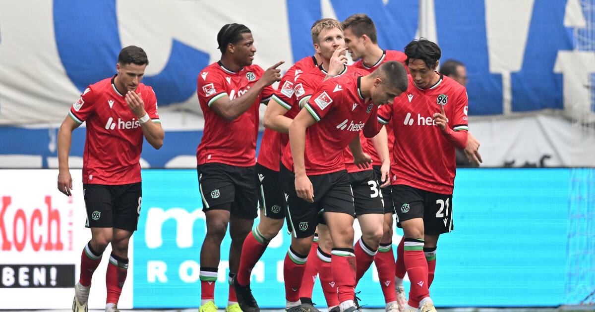 Hannover 96 steigt auf Platz zwei – Darmstadt verpasst