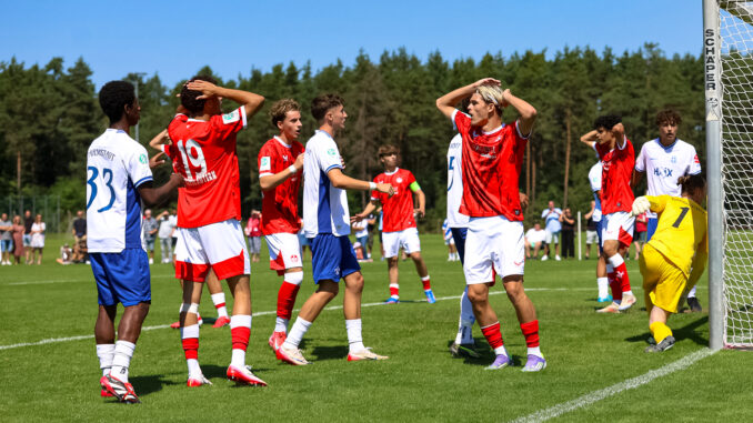 Trotz starker Aufholjagd: U19 unterliegt Darmstadt zu