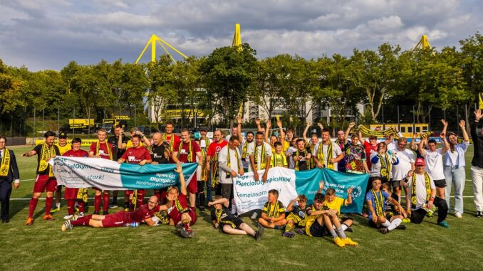 Inklusive Trainingseinheit mit ATLAS und Special Olympics Inklusive Trainingseinheit mit ATLAS und Special Olympics