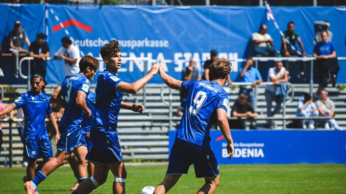 U19 schlägt SV Darmstadt 98: KSC U19 schlägt SV Darmstadt 98: KSC