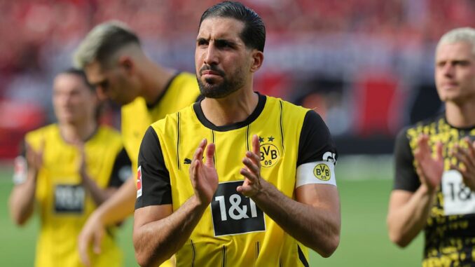 Borussia Dortmund: Emre Can: „Gibt Menschen, die mich Borussia Dortmund: Emre Can: „Gibt Menschen, die mich