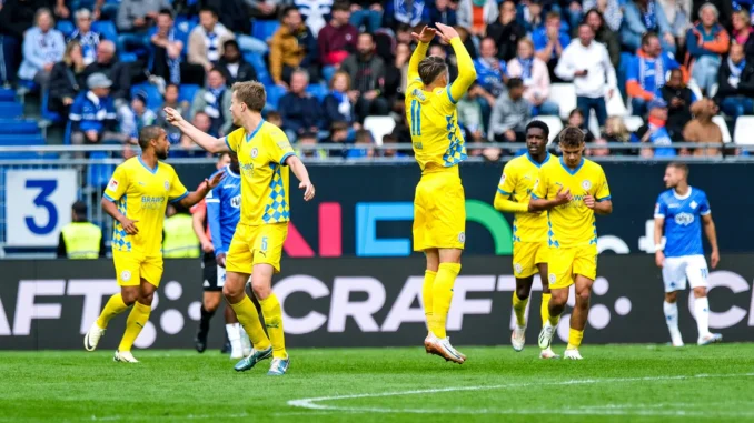 Eintracht Braunschweig punktet im Kellerduell in Darmstadt Eintracht Braunschweig punktet im Kellerduell in Darmstadt