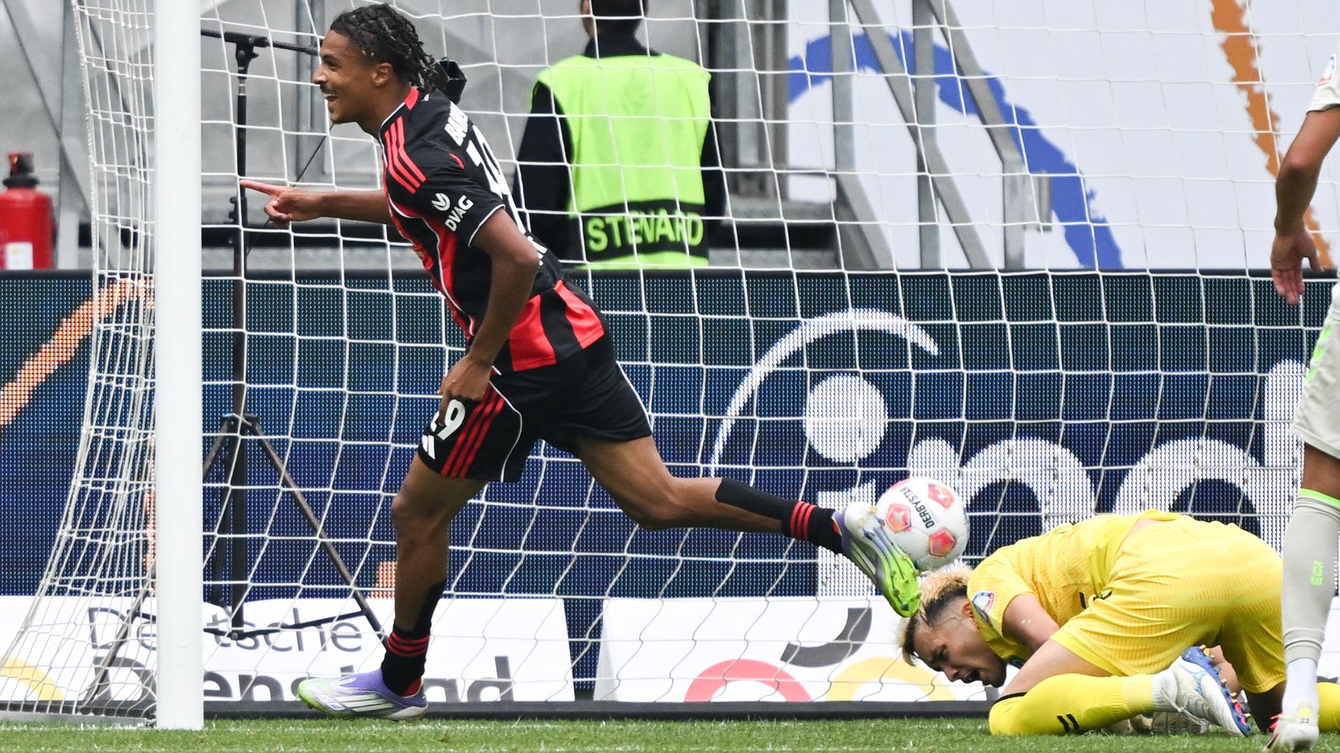 Fußball-Bundesliga – Frankfurt startet stark – Stuttgart