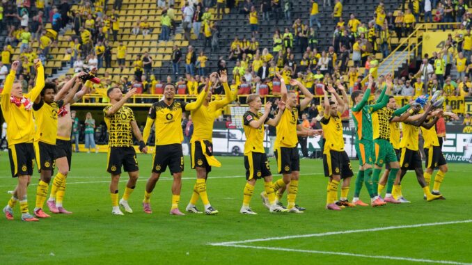 Bundesliga - Erster Saisonsieg für Dortmund Bundesliga - Erster Saisonsieg für Dortmund