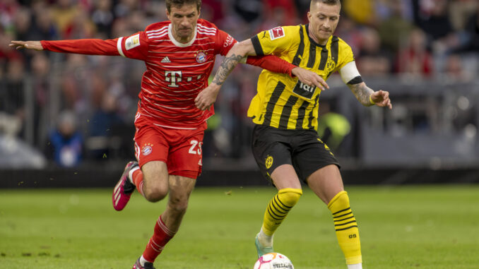 So begrüßt BVB-Legende Marco Reus Thomas Müller in der MLS So begrüßt BVB-Legende Marco Reus Thomas Müller in der MLS