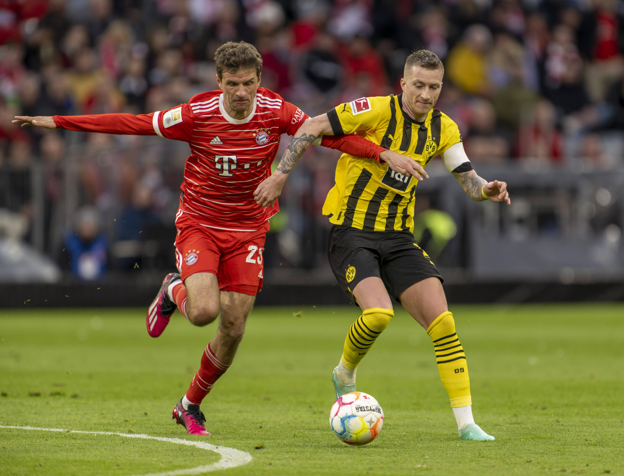 So begrüßt BVB-Legende Marco Reus Thomas Müller in der MLS