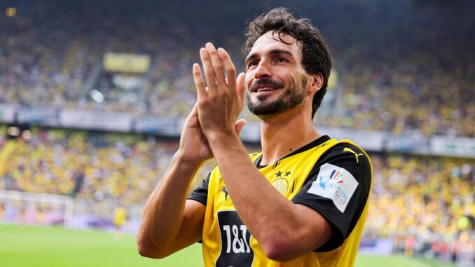 Mats Hummels läuft nochmal für den BVB auf