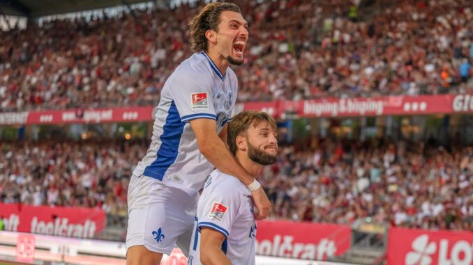 Darmstadts Corredor schockt Nürnberg in der Nachspielzeit Darmstadts Corredor schockt Nürnberg in der Nachspielzeit