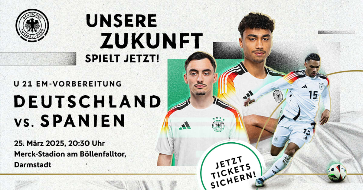 Tickets für das Spanien-Spiel in Darmstadt
