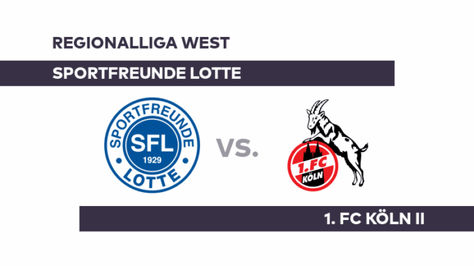 Sportfreunde Lotte - 1. FC Köln II: Gelingt Lotte die