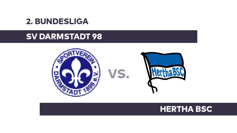 SV Darmstadt 98 – Hertha BSC: Darmstadt erwartet Berlin –