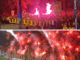 „Ave Dynamo“-Fanmarsche & Feuerwerk im K-Block