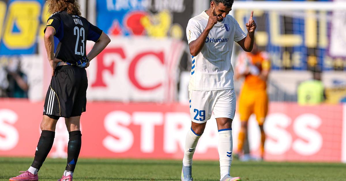 1 gegen den 1. FC Saarbrücken
