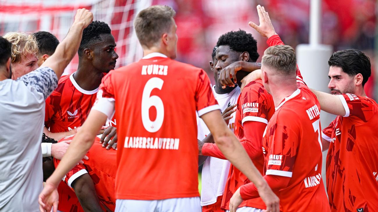 2. Fußball-Bundesliga: Ekstase pur: FCK feiert späten Sieg