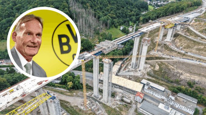 BVB-Boss Watzke nennt Freigabe-Termin der A45 bei BVB-Boss Watzke nennt Freigabe-Termin der A45 bei