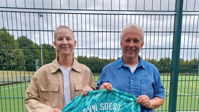 Torhüterin von Borussia Dortmund für den SV Westfalia