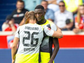 BVB-Anhänger bringen in Heidenheim Ärger zum Ausdruck