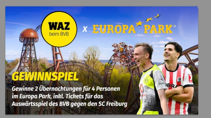 4 Tickets + 2 Übernachtungen im Europa-Park