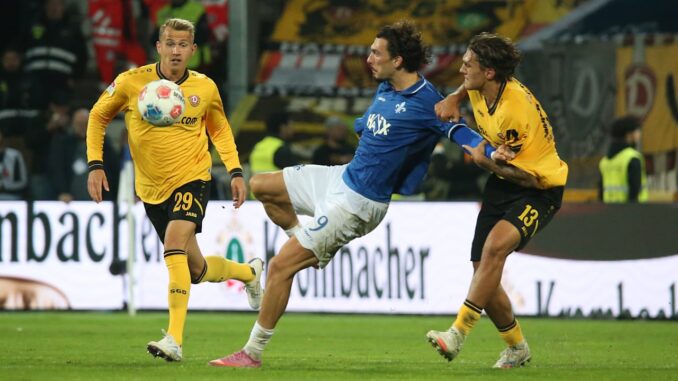 Dynamo Dresden: Doppelter Halbzeit-Schock setzt Aufsteiger