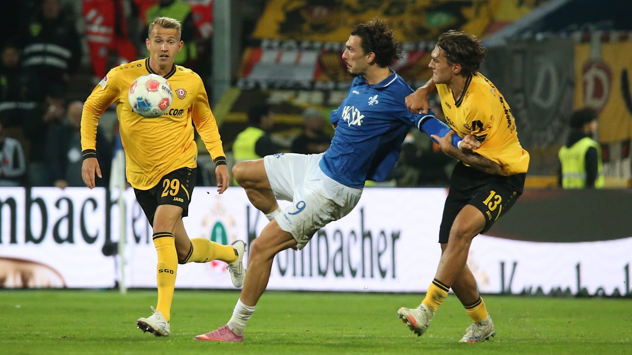 Dynamo Dresden: Doppelter Halbzeit-Schock setzt Aufsteiger