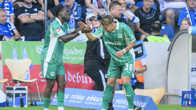 SpVgg Greuther Fürth feiert historisches Duo vor Duell mit