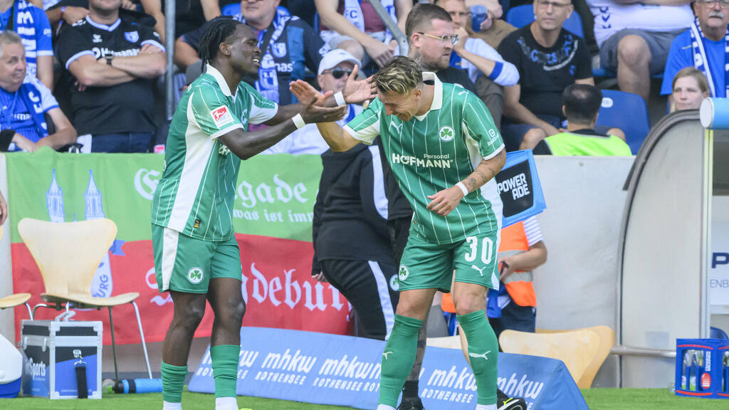 SpVgg Greuther Fürth feiert historisches Duo vor Duell mit