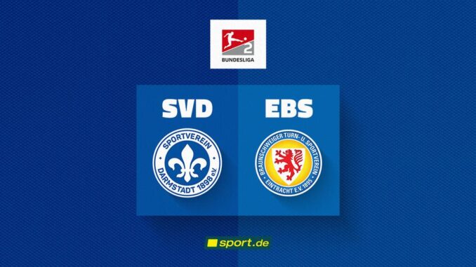 Liveticker SV Darmstadt 98 - Eintracht Braunschweig 2:1 Liveticker SV Darmstadt 98 - Eintracht Braunschweig 2:1