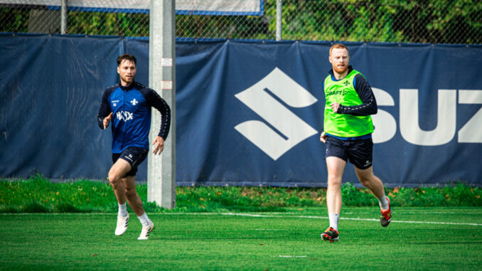 Trainingsupdate: Bader und Will trainieren wieder mit dem