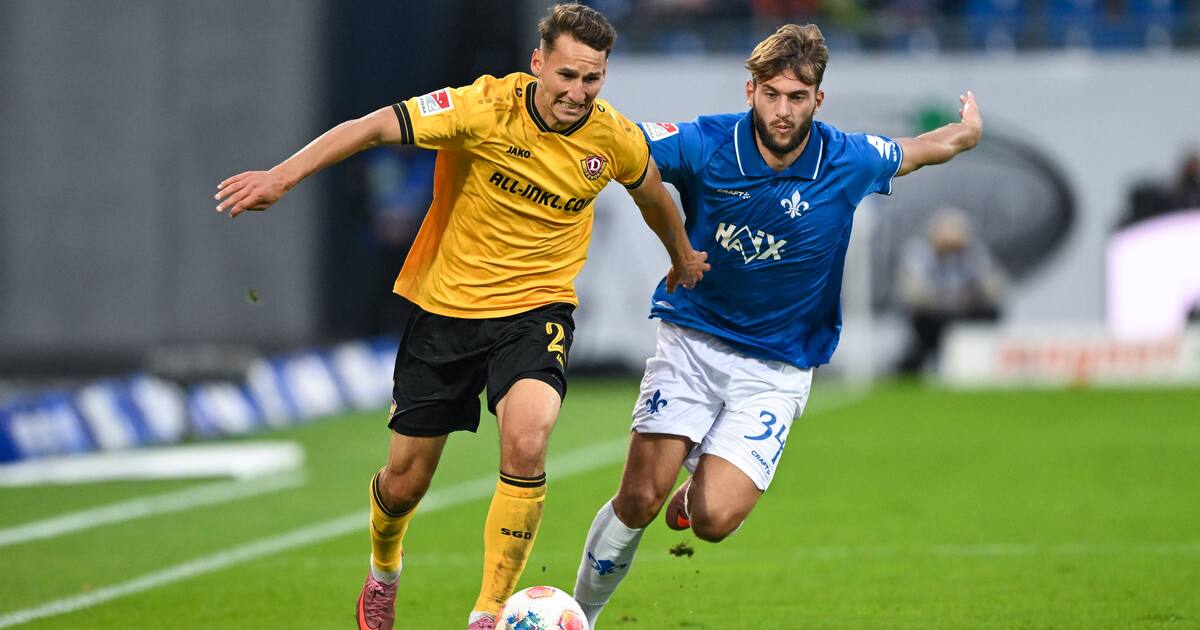 Darmstadt 98 gegen Dynamo Dresden