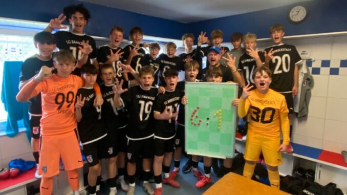 C-Junioren-Hessenliga – SGB-U15 gewinnt sensationell gegen C-Junioren-Hessenliga – SGB-U15 gewinnt sensationell gegen